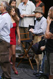 Penelope Cruz On the set 'The Bop Cameron' in Rome July 21