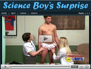cfnmtv: Science Boy's Surprise (Part 1-3)