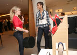 Rihanna and Duffy shopping for shoes at Barneys in New York