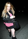 Lindsay Lohan partying with Samantha Ronson at a house party in Hollywood